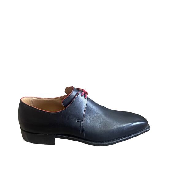 $2,250 NEW Corthay Black Calf Leather Derby Oxford Dress Shoes Size 7 D main image 5
